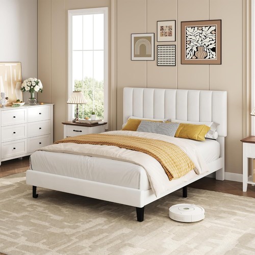 Full size bed frame velvet - size,