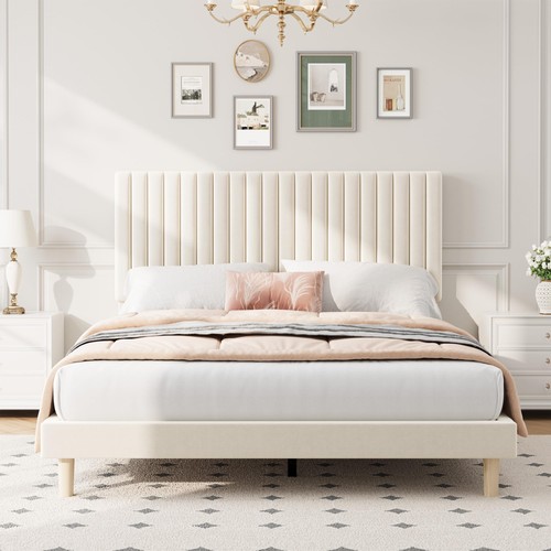 Metal mdf double - mdf, bed