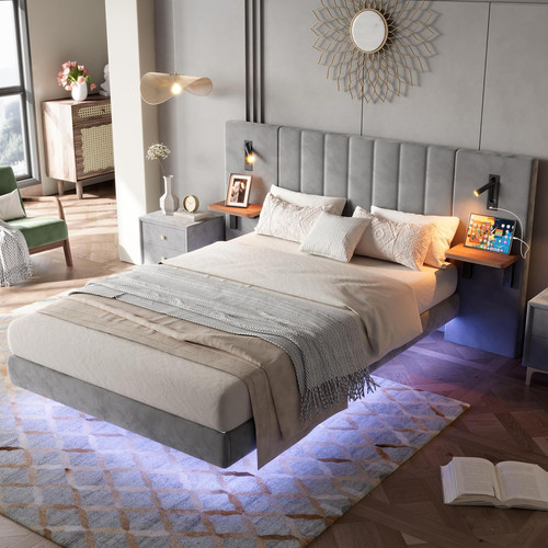 Double bed frame - bed,