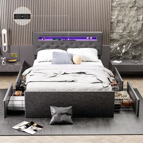 Double bed frame - frame, platform