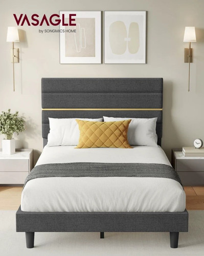 Small double bed frame with - small,