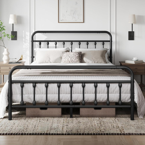 Luxury vintage metal bed frame - luxury,