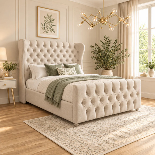 Luxury curved top - luxury, upholstered