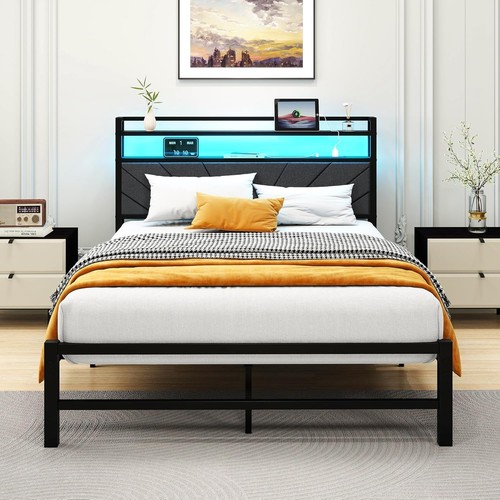 4ft6 double size bed frame - 4ft6,
