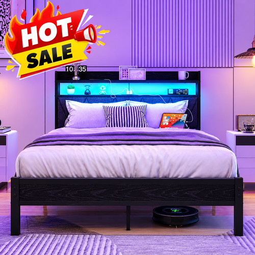 4ft6 double size - double, bed