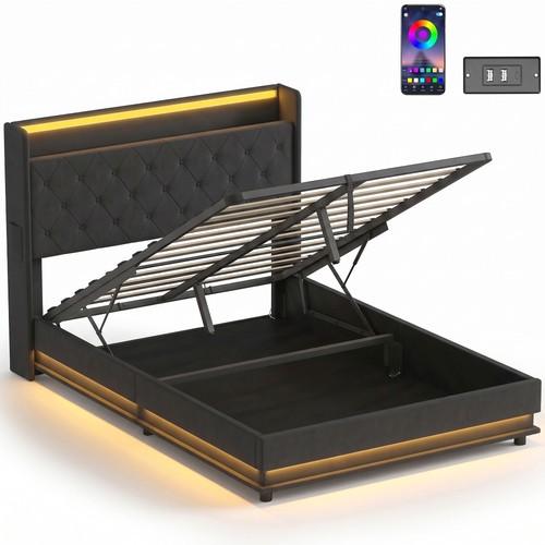 4ft6 double bed - 4ft6, frame