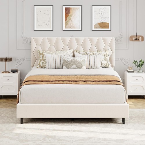 Double bed frame adjustable - w/,