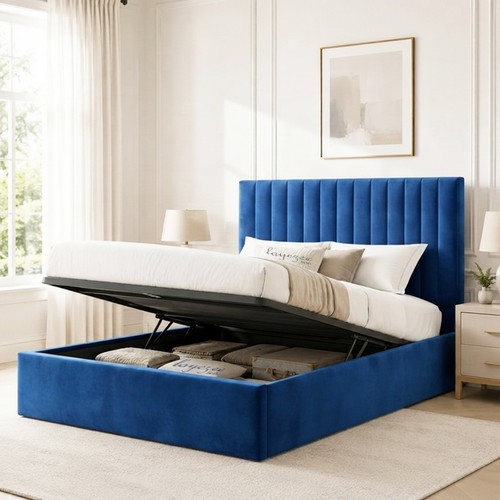 Low profile ottoman - low, storage