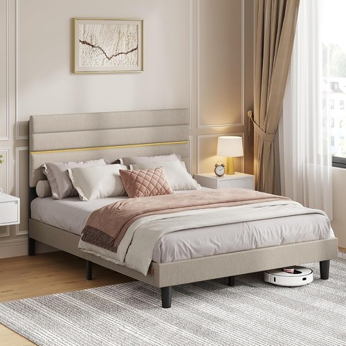 Modern double bed - bed, frame