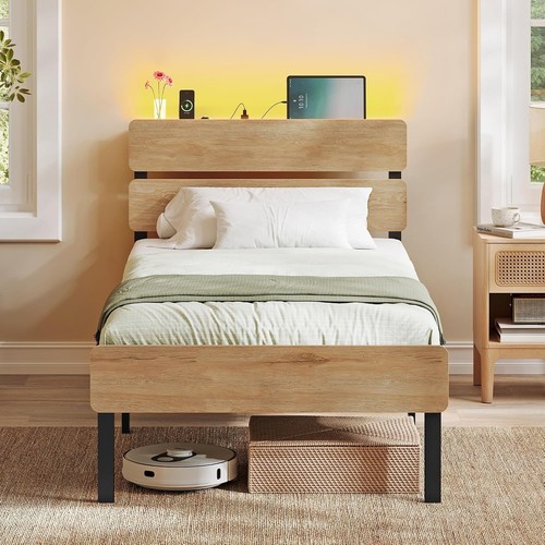Bed frame with storage - frame,