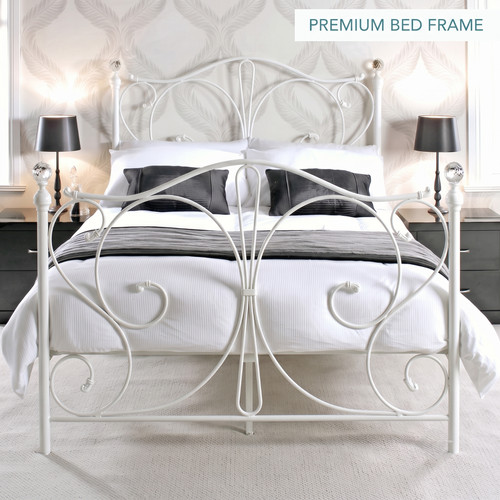 4ft6 double bed frame - 4ft6,