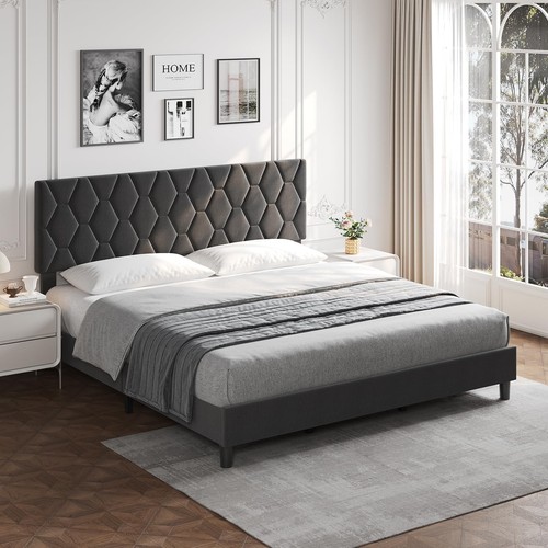 Double king size bed frame - double/king,
