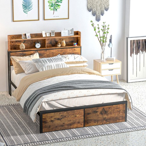 Homcom 6ft double - 4.6ft, bed
