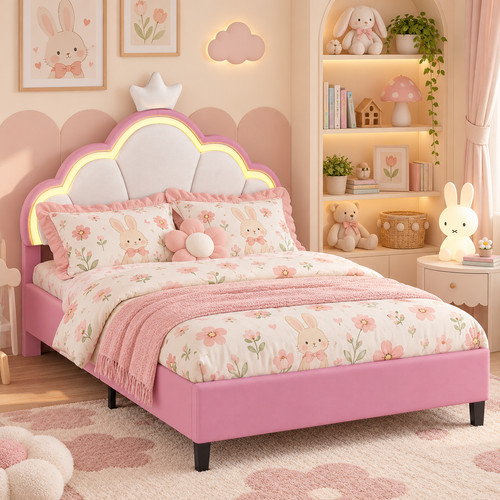 4ft6 double bed - double, frame