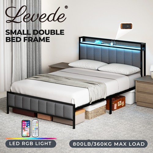 Levede small double bed frame - levede,