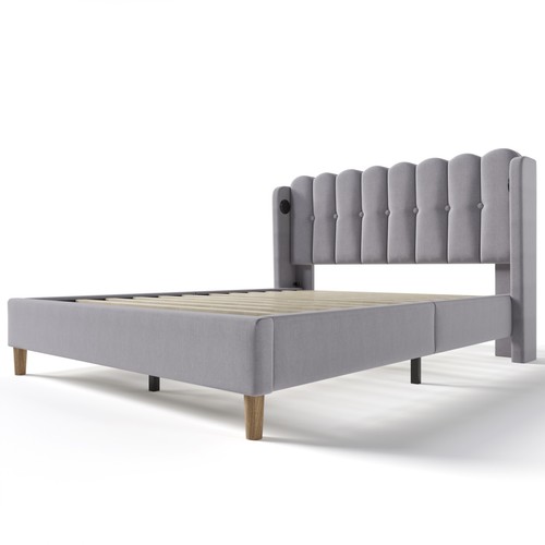 Upholstered bed 4ft6 double - upholstered,